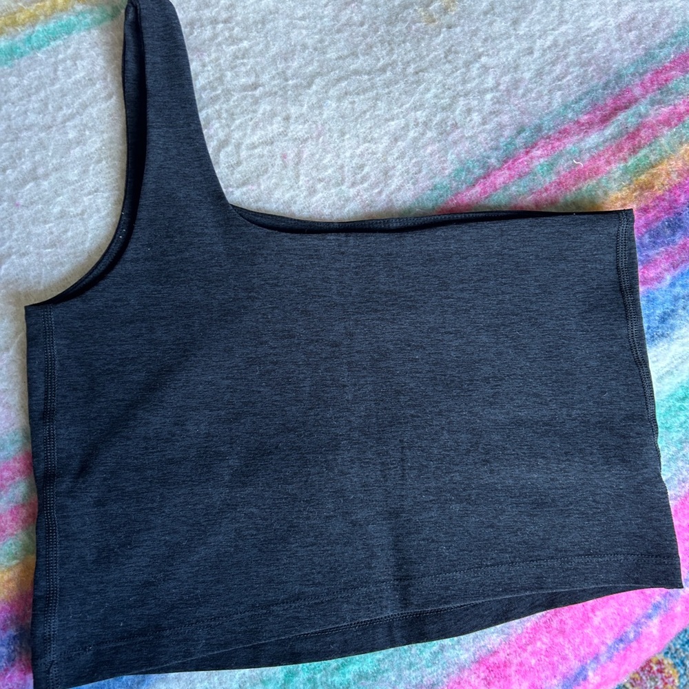 Beyond Yoga Black One-Shoulder Top - Picture 3 of 3